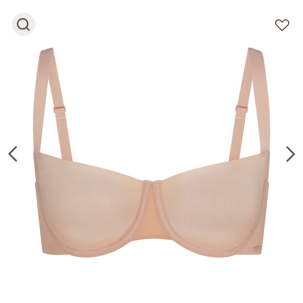 SKIMS Unlined Balconette Bra